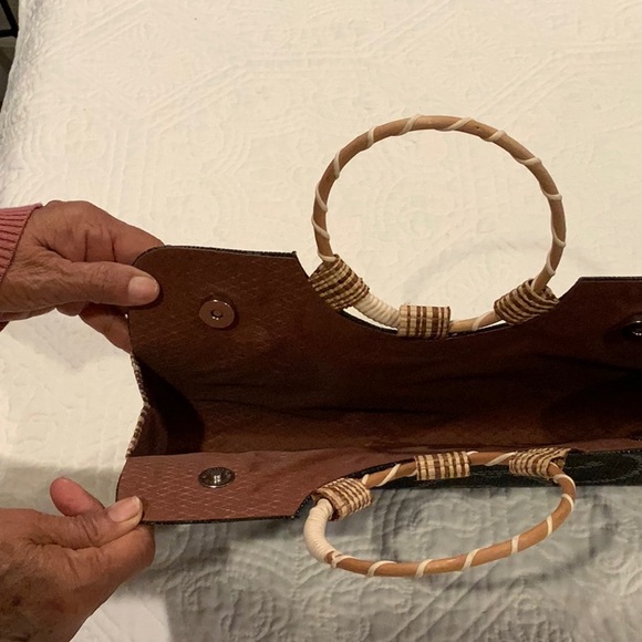 Canvas handbag purse - Picture 3 of 3